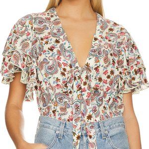 NWT Free People Call Me Later Bodysuit